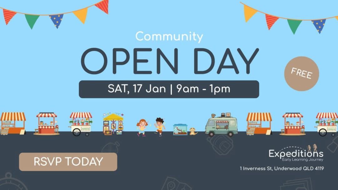 Community Open Day: Expeditions Early Learning Underwood