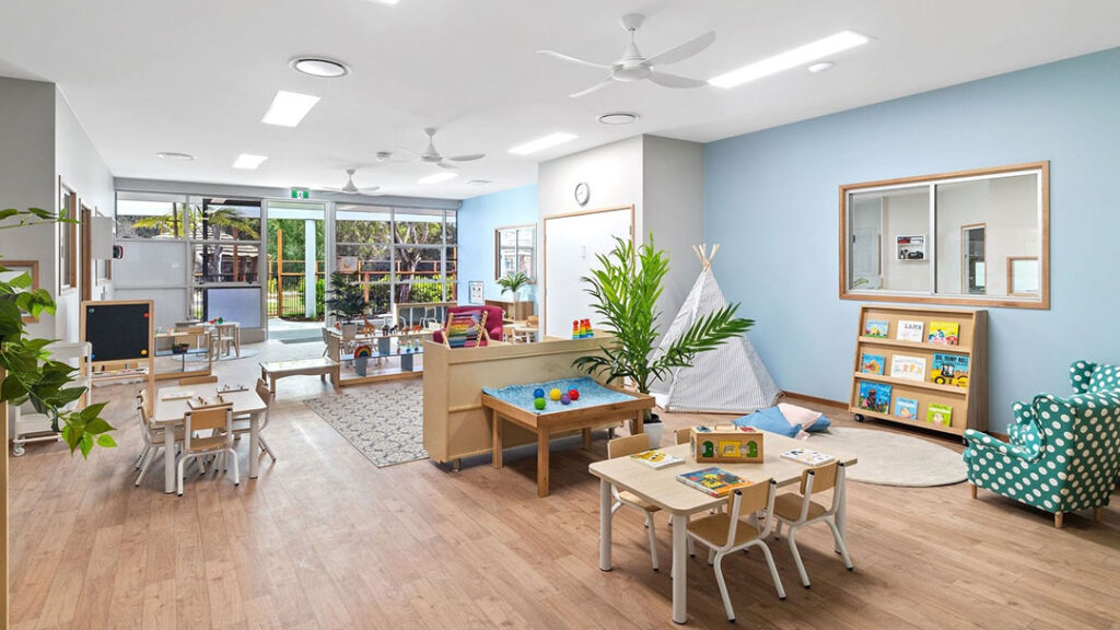 the Classroom at out & About Care & Education - Early Learning Centre on the Sunshine Coast