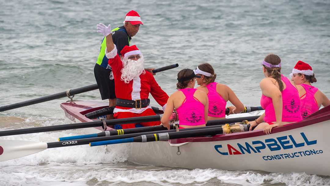 Santa to make a splash at Mooloolaba Beach this Christmas Eve