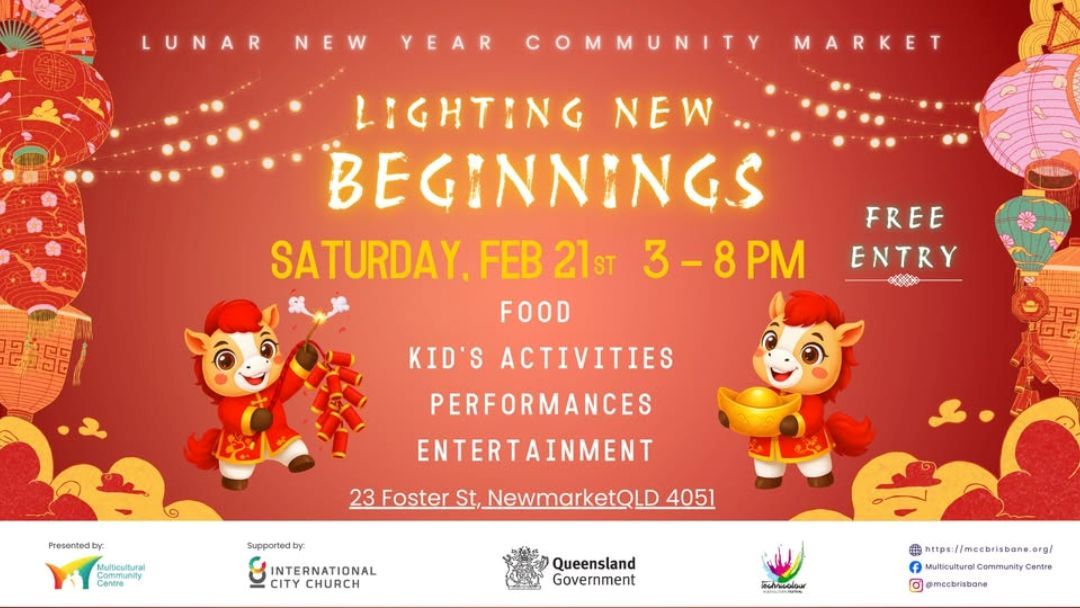 Lighting New Beginnings - Lunar New Year Community Market