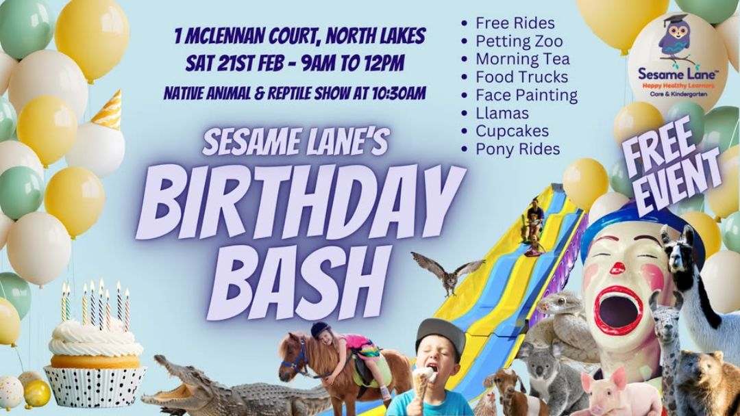 Sesame Lane's Birthday Bash