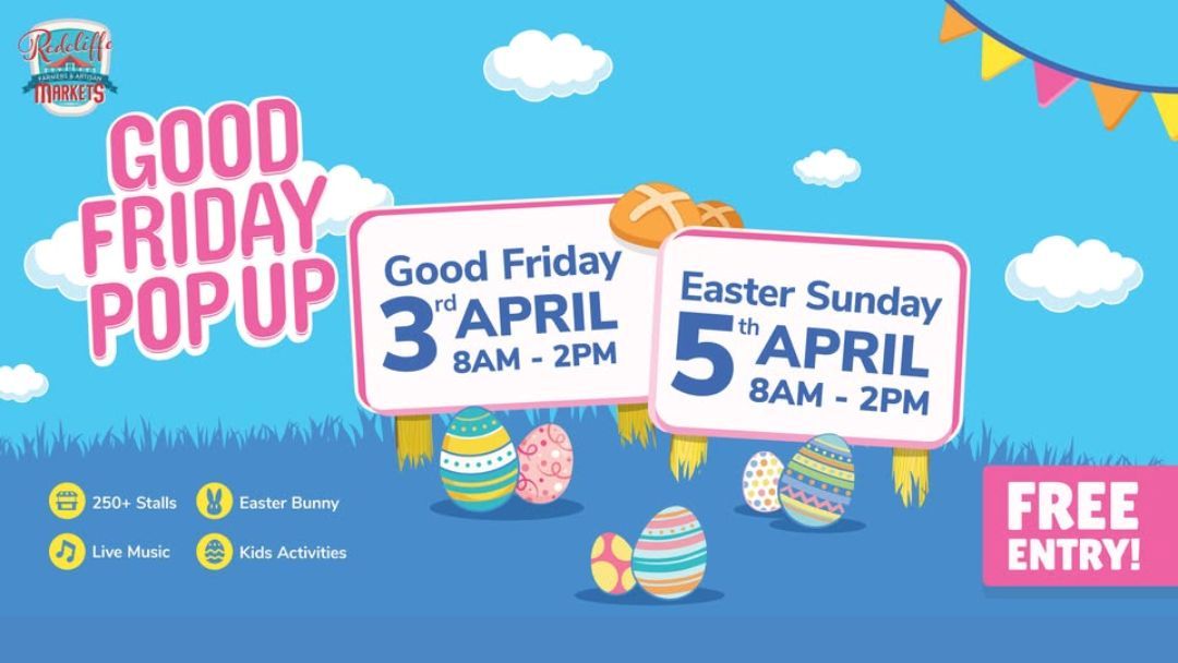 0226_redcliffemarkets_easter_hero | Kids in Brisbane, Gold Coast, Sunshine Coast | Kotc Redcliffe Markets Easter Pop Up