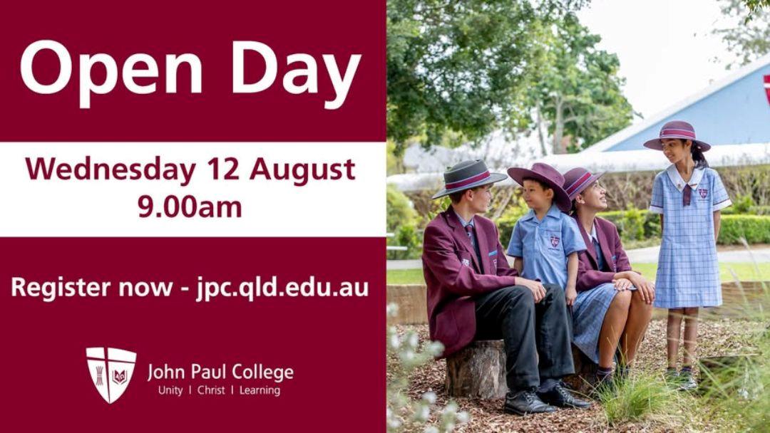 John Paul College Open Day