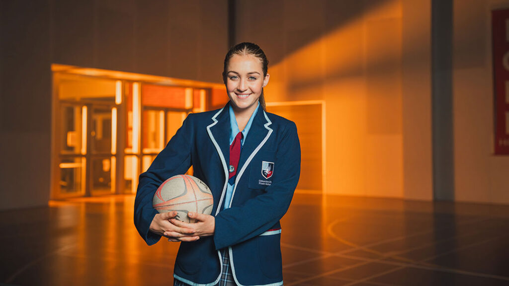 Student from Caloundra City Private School in New Agile Programme