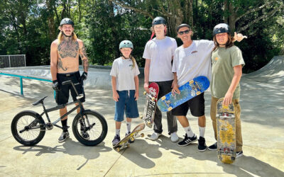 Let the good times roll… Maleny Skate Park upgrade is complete!