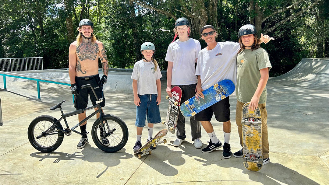 Let the good times roll… Maleny Skate Park upgrade is complete!