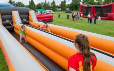 Free Bungee Run Inflatable Challenge