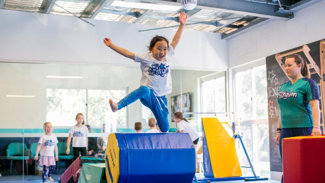 0311_myfirstgymrobina_schoolholidays_hero | Kids in Brisbane, Gold Coast, Sunshine Coast | Kotc Myfirstgym Robina Autumn Holiday Camps