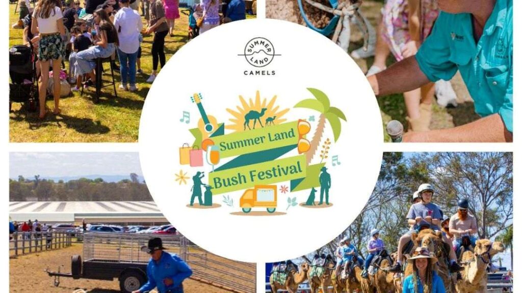 0317_summerlandcamels_bushfestival_hero | Kids in Brisbane, Gold Coast, Sunshine Coast | Kotc Summer Land Bush Festival