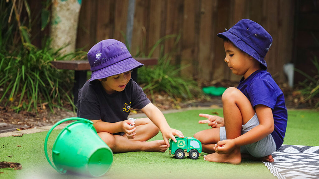 Kids Playing at Sanctuary Early Learning Adventure