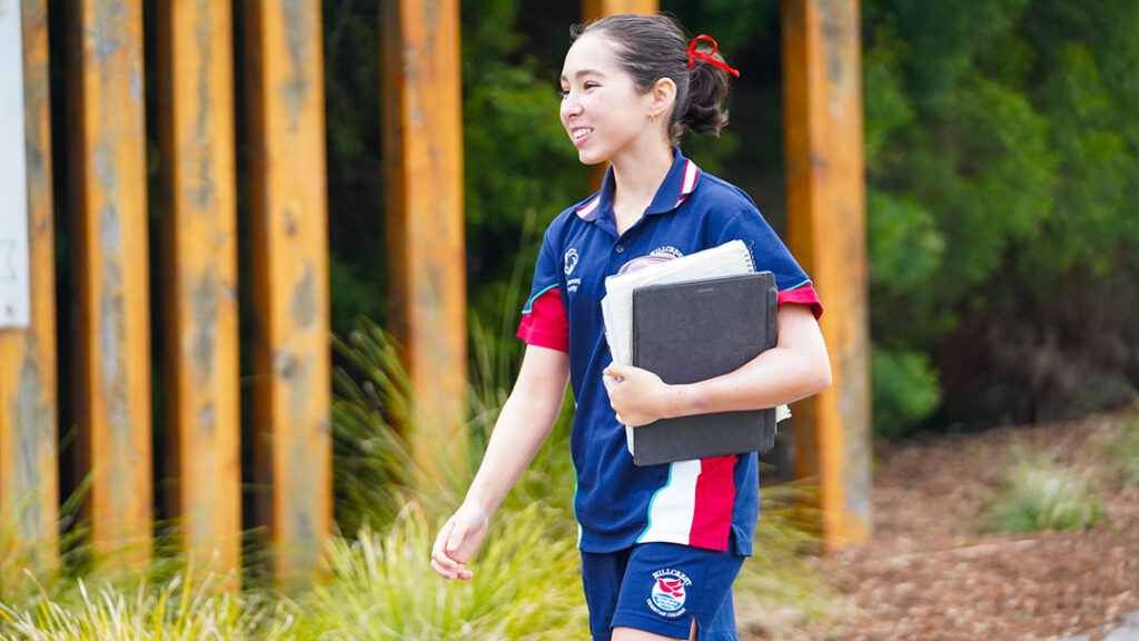 Student at Hillcrest Christian College Part of the Virtual Learning Community