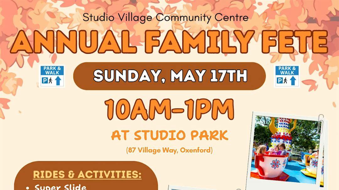 Studio Village Annual Family Fete