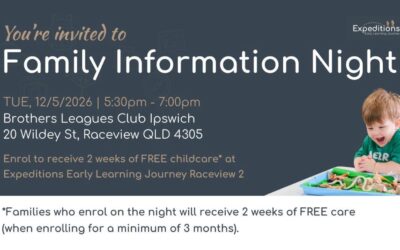 Expeditions Early Learning Journey Raceview 2 Family Information Night