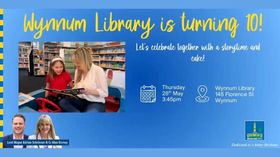 Wynnum Library is Turning 10