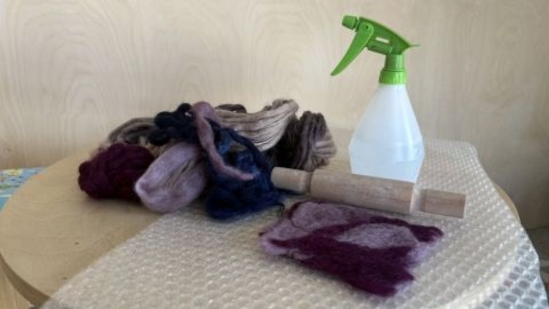 Kids Workshop: Wet Felting