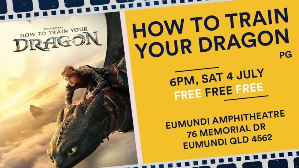 Free Outdoor Movie Night: How to Train Your Dragon