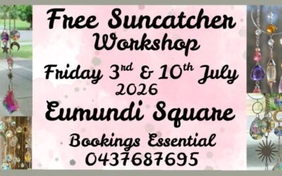 Free Suncatcher Workshops at Eumundi Square
