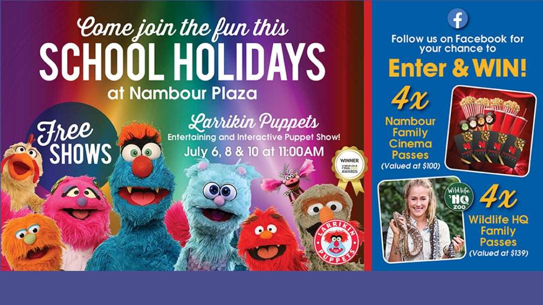 School Holidays at Nambour Plaza