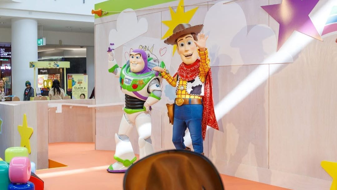 Meet Buzz Lightyear and Woody at Westfield Carindale