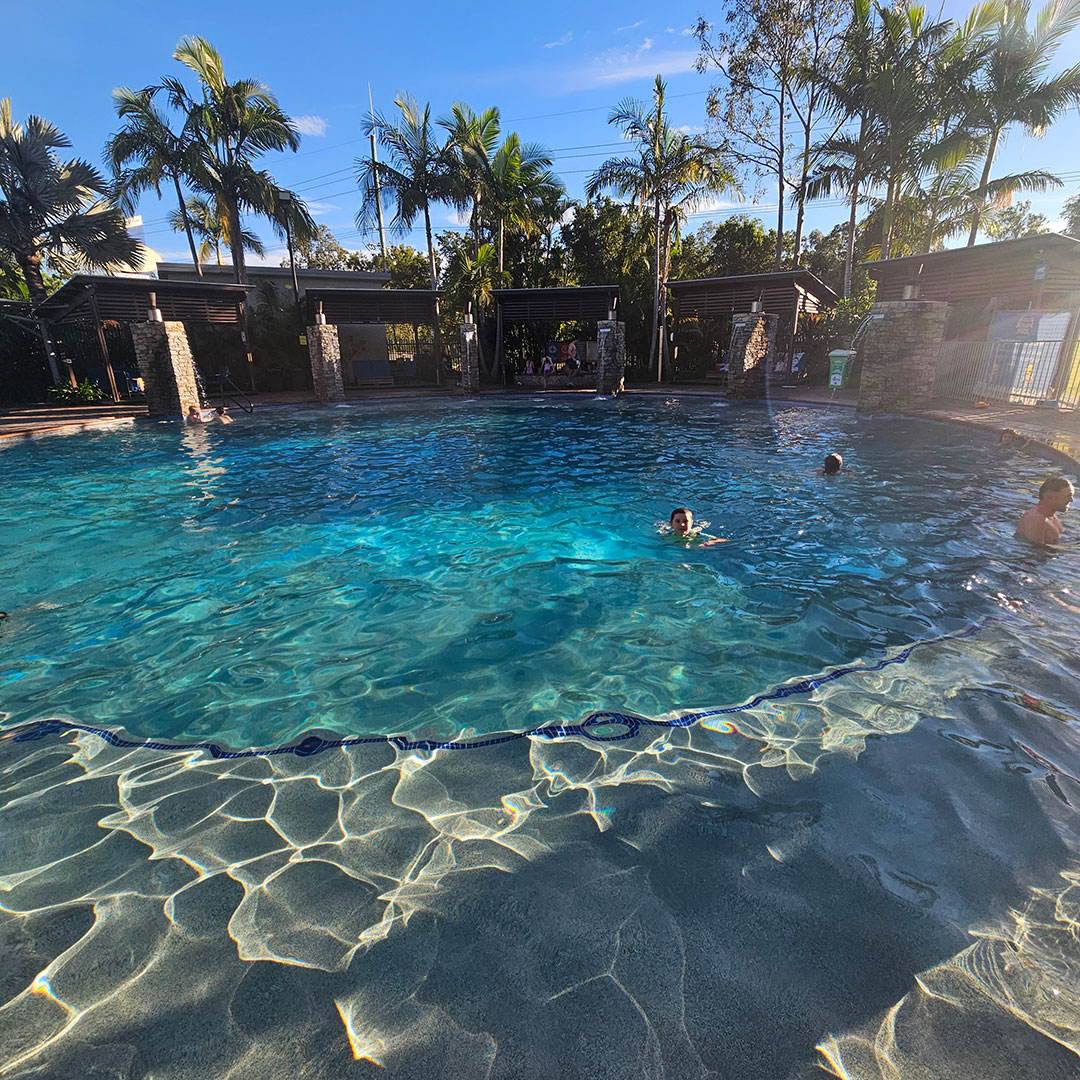 the Outdoor Pool at Big4 Gold Coast Holiday Park