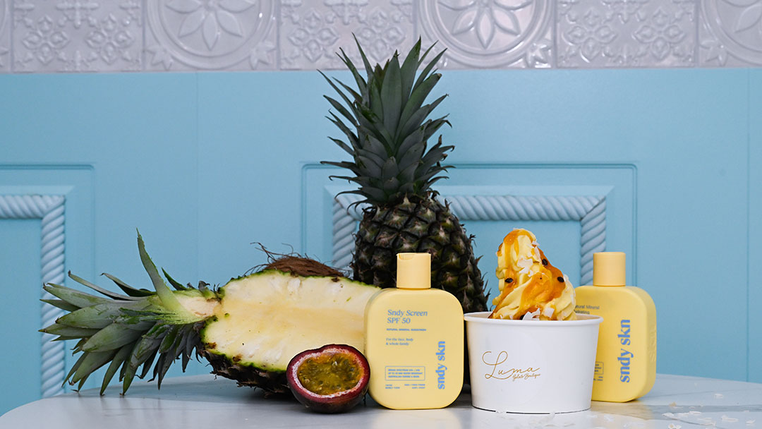 Sndy Skn and Luma Gelato Collaborate for Winter School Holiday in Mooloolaba