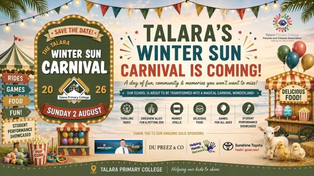 0627_talaraprimary_wintersuncarnival_hero | Kids in Brisbane, Gold Coast, Sunshine Coast | Kotc Talara's Winter Sun Carnival