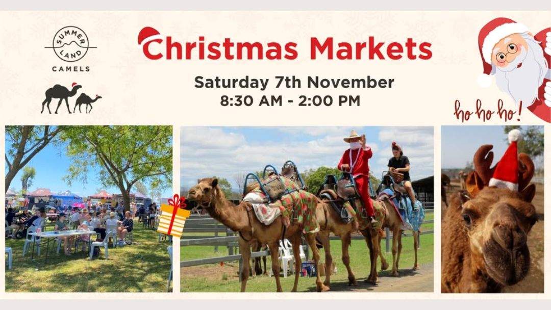 Christmas Markets at Summer Land Camels