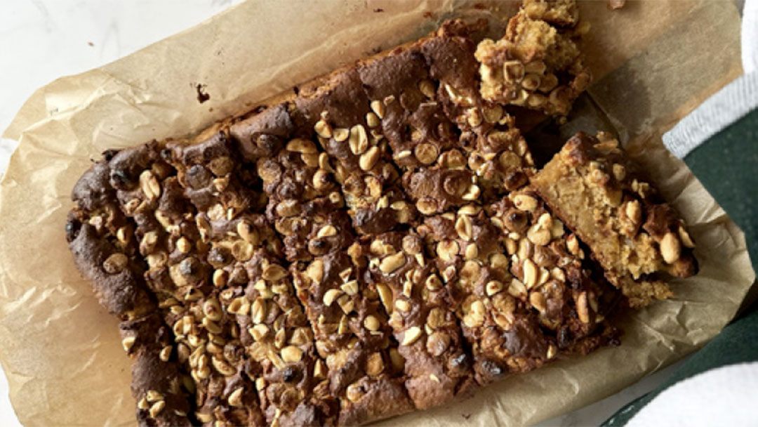 Chickpea Protein Blondie Recipe