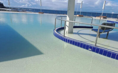 Kings Beach ocean pool is open again …. ready for spring!