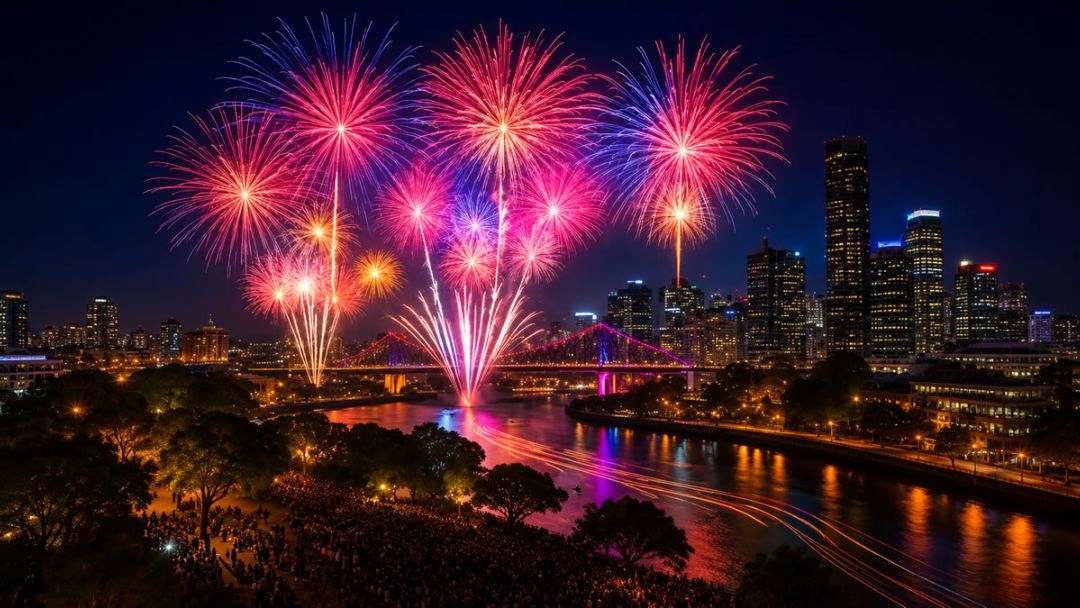 Brisbane Festival: Riverfire