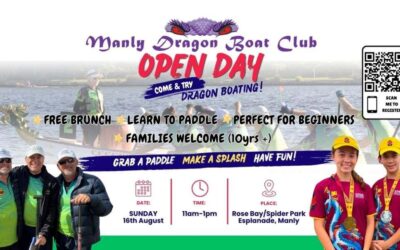 Manly Dragon Boat Club Open Day