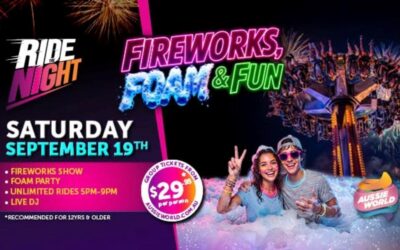 Ride the Night: Fireworks, Foam and Fun