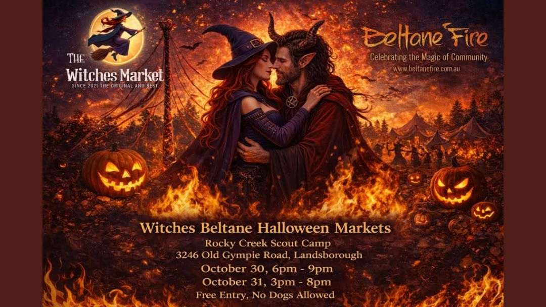 0818_witchesbeltane_halloweenmarkets_hero | Kids in Brisbane, Gold Coast, Sunshine Coast | Kotc Witches Beltane Halloween Markets