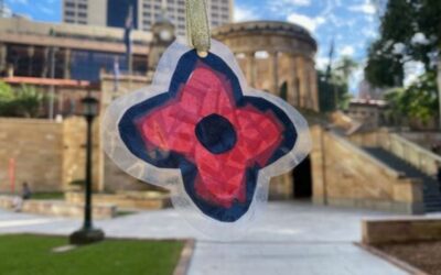 Create a Poppy Suncatcher