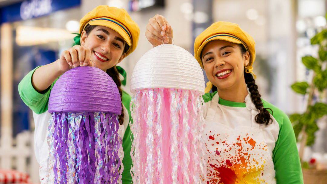 Eco Jellyfish Lantern Craft