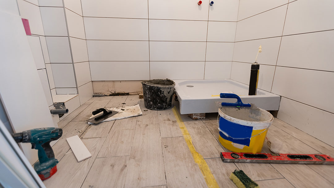 Bathroom Renovation in Progress