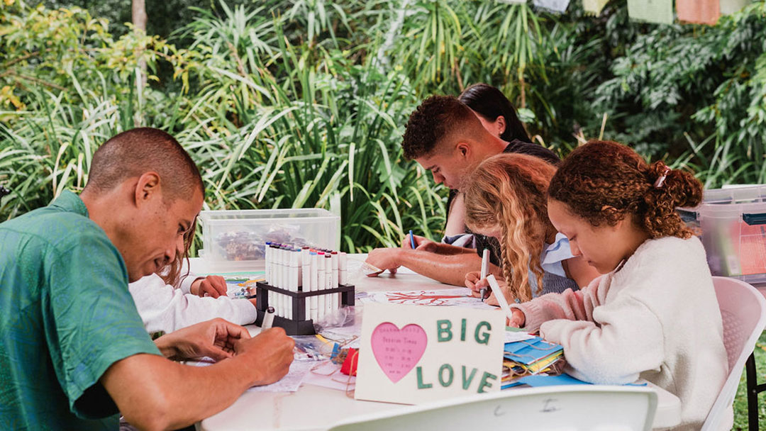 Biglovefestival2025_day2_byviviangasperotto-55 | Kids in Brisbane, Gold Coast, Sunshine Coast | Kotc Family Crafting at Big Love Festival, Sunshine Coast. Credit: Vivian Gas Perotto