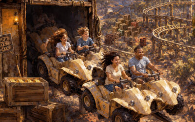 Dreamworld reveals first look at Lost Mine Mayhem, opening late 2027