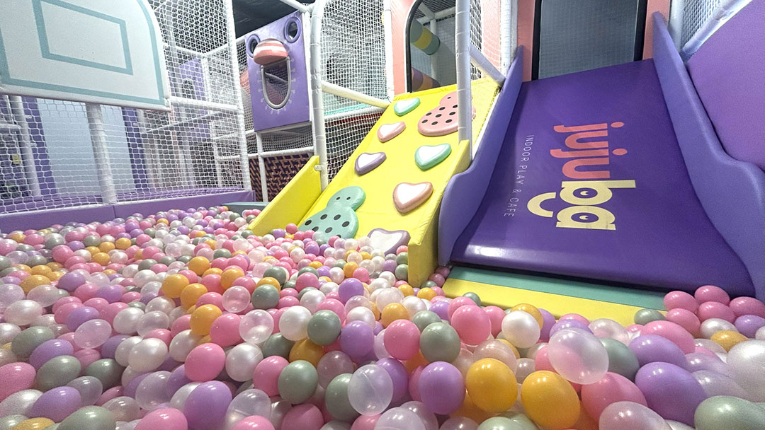 Jujuba-indoor-play-space-ballpit | Kids in Brisbane, Gold Coast, Sunshine Coast | Kotc the Ball Pit at Jujuba Indoor Play Space, Sunshine Coast