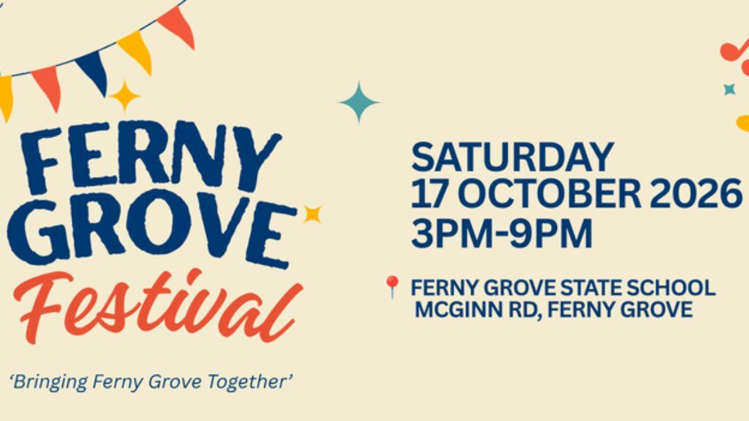 0809_fernygrovefestival_2026_hero | Kids in Brisbane, Gold Coast, Sunshine Coast | Kotc Ferny Grove Festival