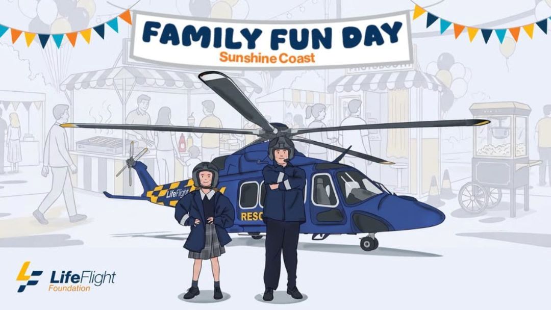 LifeFlight Sunshine Coast Family Fun Day