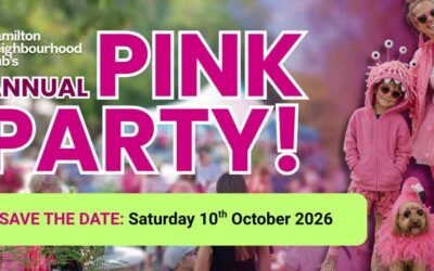 Hamilton Neighbourhood Hub’s Pink Party