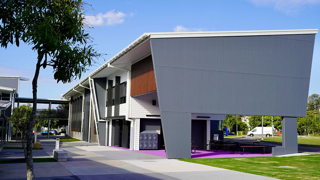 Exterior of the New Health Hub at Good Shepherd Catholic College Bli Bli