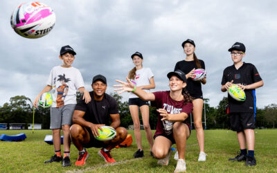 Footy and life skills SunnyKids launches ADAPT clinics