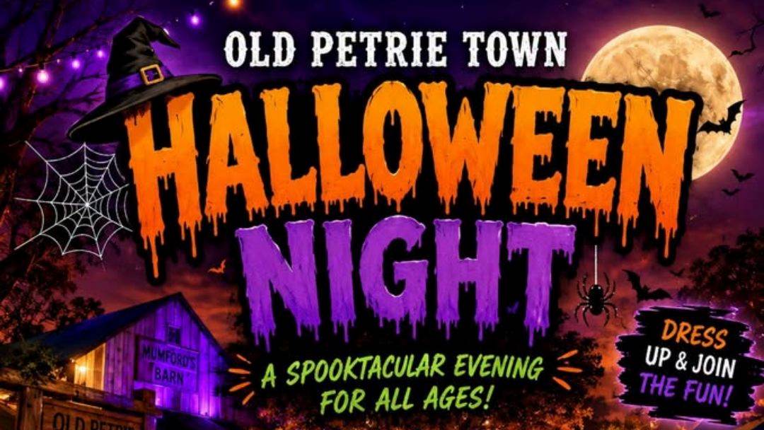 Old Petrie Town Halloween Night