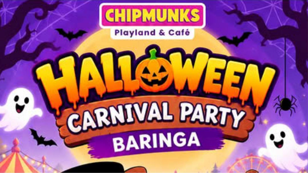 1013_chipmunksbaringa_halloween_hero | Kids in Brisbane, Gold Coast, Sunshine Coast | Kotc Halloween Carnival Party