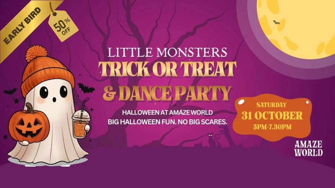 Little Monsters: Trick or Treat & Dance Party at Amaze World