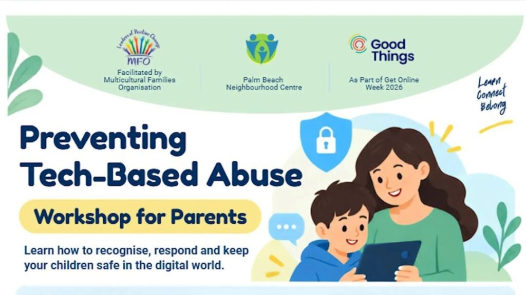 1020_palmbeachneighbourhoodcentre_techabuse_hero | Kids in Brisbane, Gold Coast, Sunshine Coast | Kotc Preventing Tech Based Abuse - a Workshop for Parents