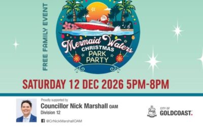 Mermaid Waters Christmas Park Party