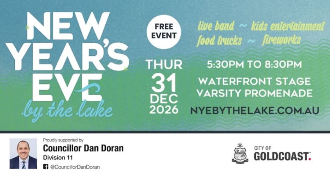 1022_cityofgoldcoast_nye_varsitylakes_hero | Kids in Brisbane, Gold Coast, Sunshine Coast | Kotc New Year's Eve by the Lake